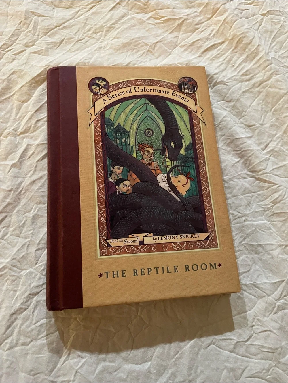 A Series of Unfortunate Events: The Reptile Room Hardcover by Lemony Snicket